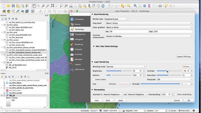 Using Natural Earth data in QGIS to create amazing maps смотреть онлайн