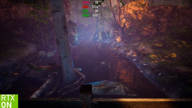 The Fabled Woods: RAY TRACING ON vs OFF смотреть онлайн