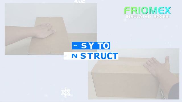 Friomex insulated shipping boxes for frozen food, cold shipping boxes, fox for shipping frozen food смотреть онлайн