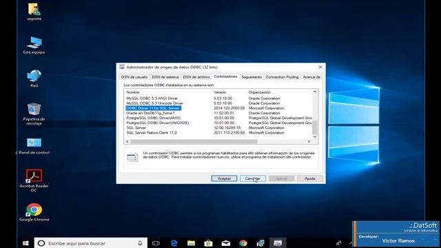 02 - Instalar el ODBC Driver SQL Server смотреть онлайн