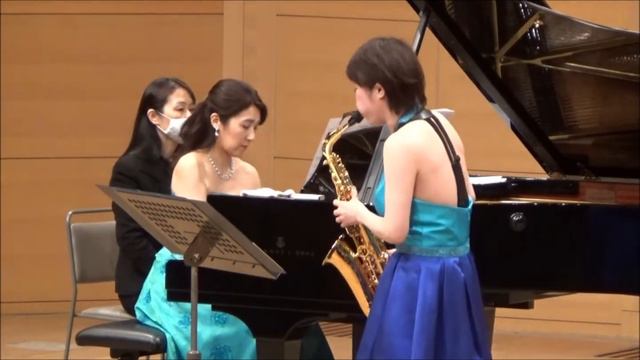 Clara Schumann:3 Romances 3rd movement Misato Hanawa Saxophone 塙美里　クララ・シューマン：３つのロマンス　第３楽章 アルトサックス смотреть онлайн