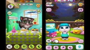 МОЙ ГОВОРЯЩИЙ ТОМ И ГОВОРЯЩАЯ АНДЖЕЛА Занимаются спортом