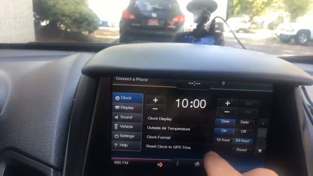 HOW TO SET CLOCK ON FORD FIESTA MK7 ST TITANIUM смотреть онлайн