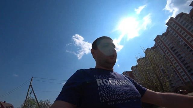 Тренировка. Бег,отжимания в мае на самоизоляции. смотреть онлайн