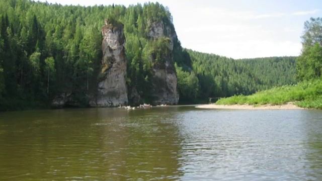 Красоты реки Чусовая. смотреть онлайн