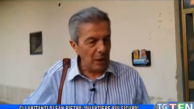Gli abitanti di San Pietro: "Quartiere più sicuro" смотреть онлайн