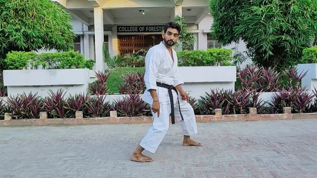 Shotokan karate class (part-6). смотреть онлайн