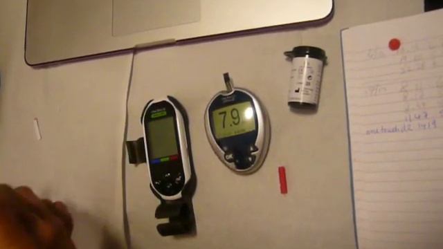 comparing 2 meters One Touch Select Plus & One Touch Ultra 2 смотреть онлайн