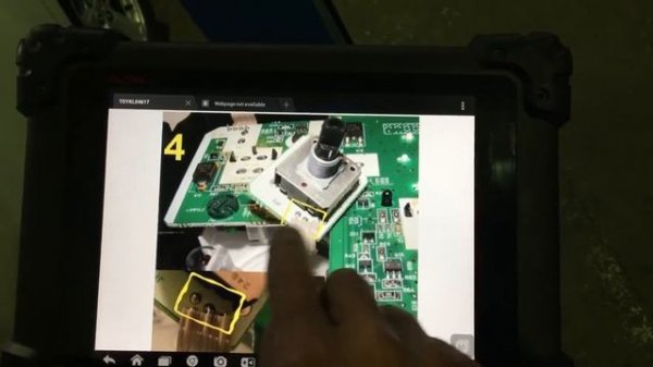 Toyota Kluger - Climate control panel issue