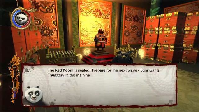 Kung Fu Panda Game: Dragon Warrior/Hard mode No upgrades Level 4: "Protect the Palace" смотреть онлайн