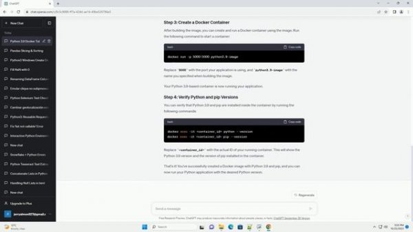 Installing Python3 9 and pip in docker image and not python 3 8