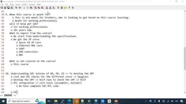 Sparc64bit SOC RTL to GDSII flow demo session смотреть онлайн
