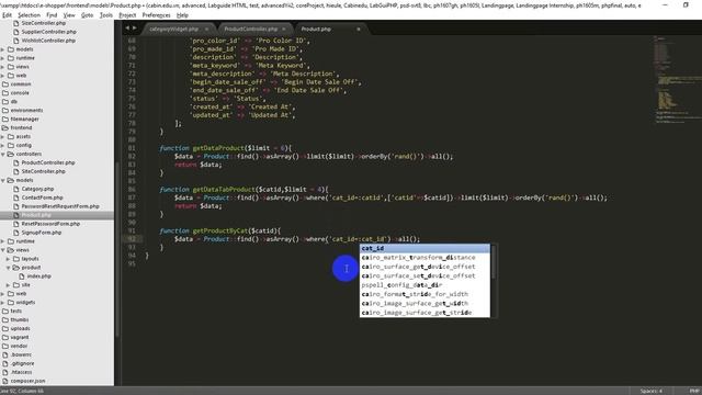 [Yii2 framework] List data by Category id смотреть онлайн