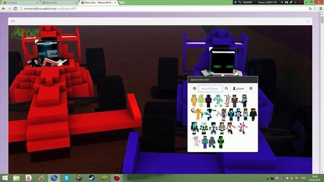 Как сделать красивые обои про MINECRAFT смотреть онлайн