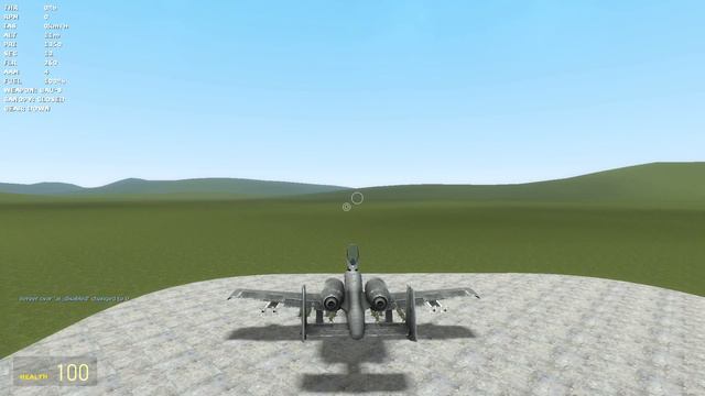 Garry's Mod [LFS] A-10 Mod, the king of airstrikes. смотреть онлайн