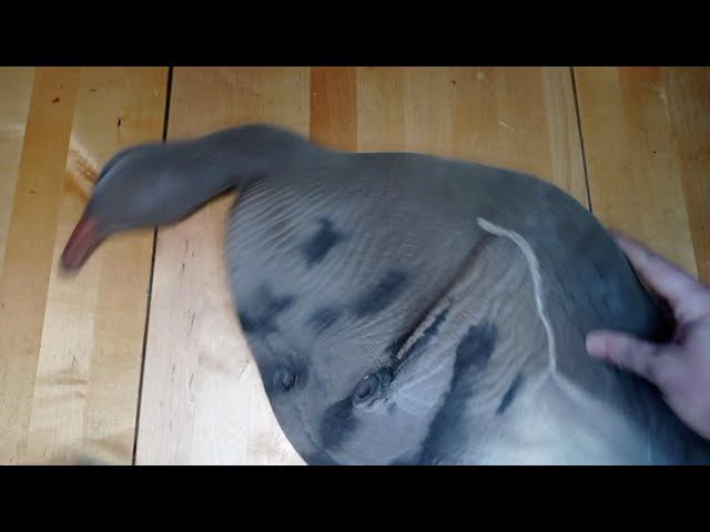 Как быстро надуть сминаемые профиля гусей.  NorthWay в моем случае.