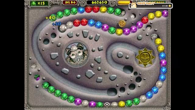 Zuma Deluxe. Полное прохождение смотреть онлайн