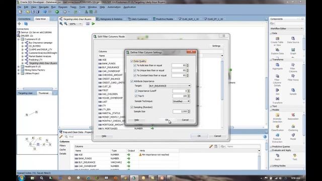 In-Database Data Mining Using Oracle Advanced Analytics for Classification using Insurance Use Case смотреть онлайн