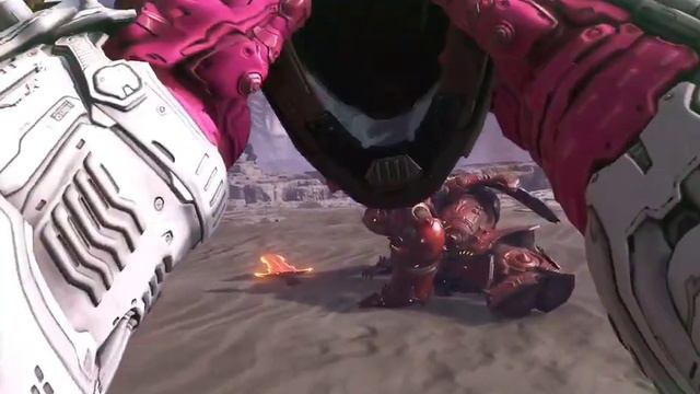 DOOM ETERNAL- Doomicorn Vs. Dark Lord & Removes Helmet Scene ( Ancient God's Part 2) 720 X 1284 ) смотреть онлайн