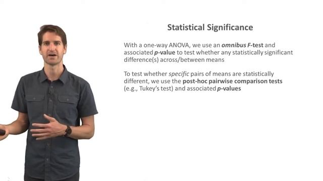 One-Way ANOVA смотреть онлайн