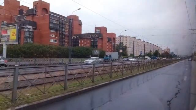 Троллейбус 47 Загребский Бульвар - Ст М Купчино смотреть онлайн