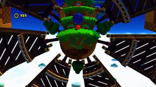 Sonic Lost World 100% Walkthrough - Sky Road Zone 1 - All Red Rings - Part 21 смотреть онлайн