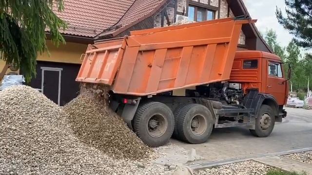 Доставка щебня смотреть онлайн