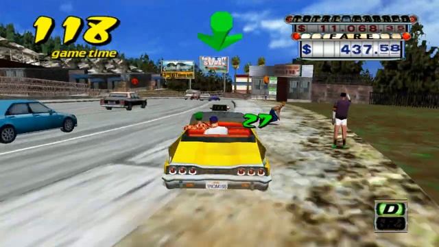 Crazy Taxi Speed Boost and Crazy License Tutorial смотреть онлайн