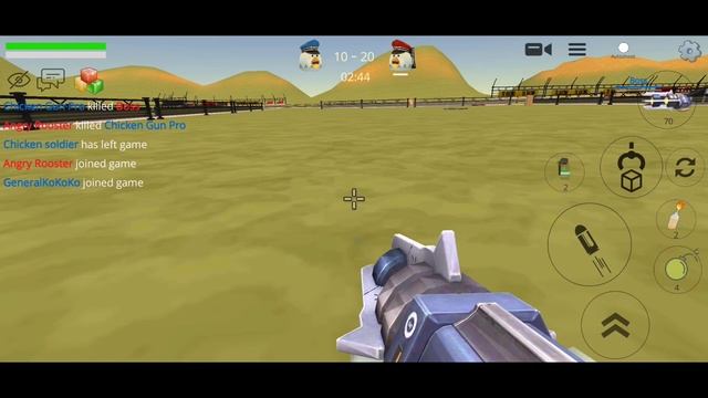Chicken Gun Game Pro VS Hacker | 5? vs 5? | RaceTrack3 - Maps | Level # 1089 | Best Online Gameplay смотреть онлайн