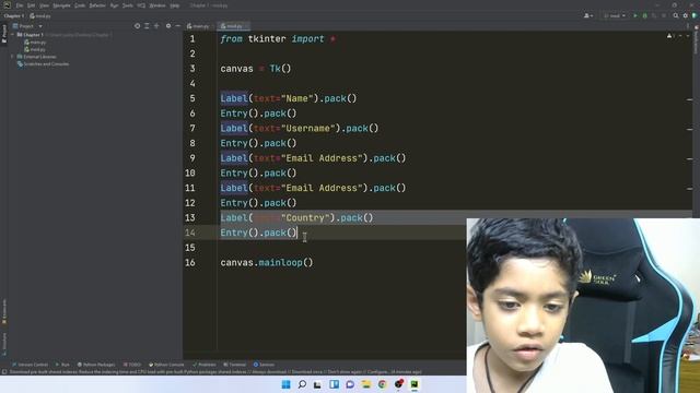 Python Tutorial | Python Tkinter tutorial смотреть онлайн