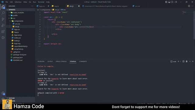 Dynamic Arc Component in React | Speedometer | Free Source Code смотреть онлайн