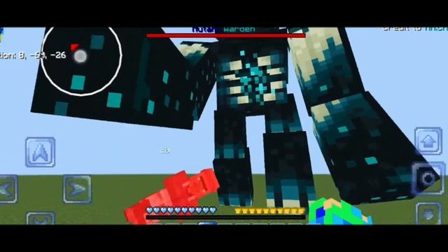 Mutant warden by @gamer50official21 [Minecraft be/pe] смотреть онлайн