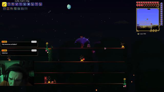 Terraria Mastermode Difficulty Livestream! смотреть онлайн