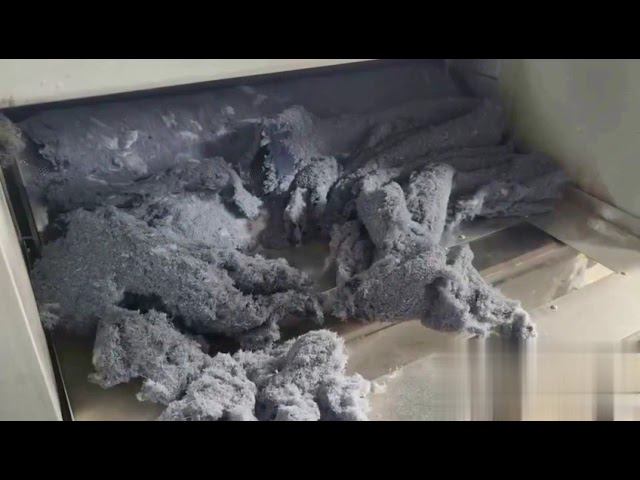 Станок – разрыхлитель отходов тканей: SEFS-600А смотреть онлайн