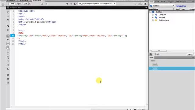 Lesson 10- PHP Arrays part 5 смотреть онлайн