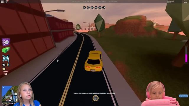 ПОБЕГ из ТЮРЬМЫ Роблокс с Николь крейзи геймер / Roblox Jailbreak смотреть онлайн