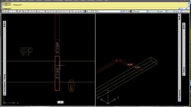 Cad Tips - AutoCAD MEP - Routing Pipe смотреть онлайн