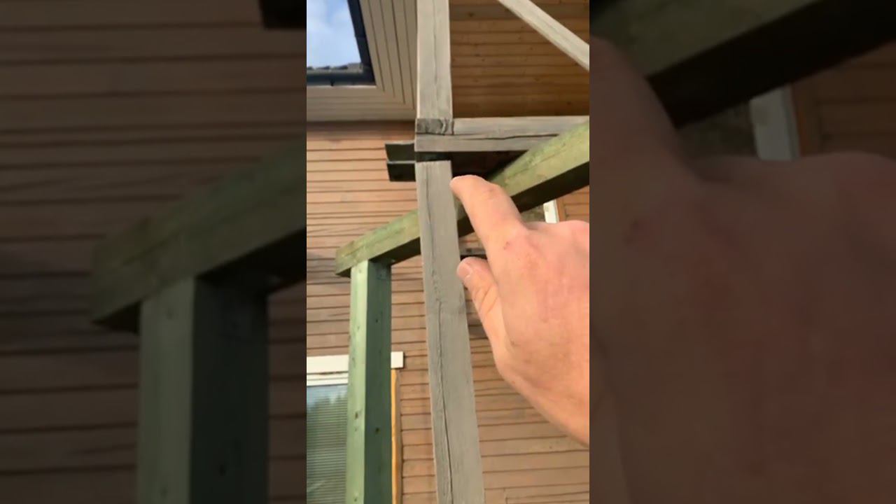 Покосились столбы из за усадки дома. Неправильный монтаж домкратов на деревянных столбах смотреть онлайн