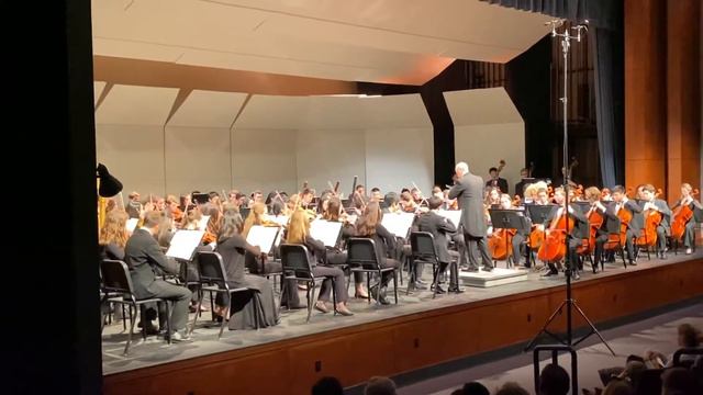 Academic Festival Overture, Op. 80, Johannes Brahms Performed by Rivers Youth Symphony смотреть онлайн