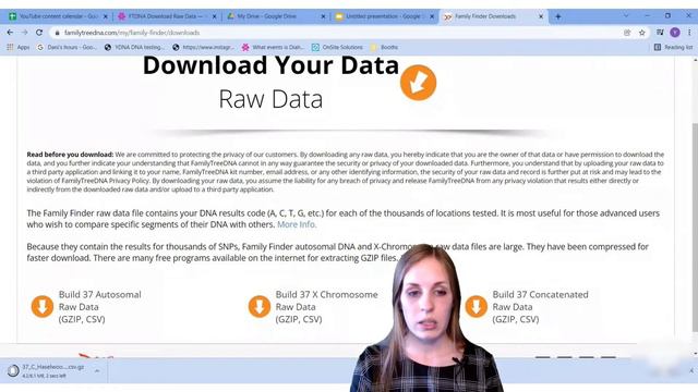 How to download raw data from Family Tree DNA | FTDNA смотреть онлайн