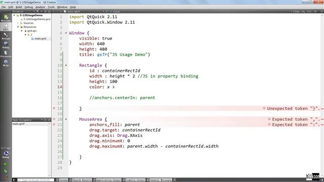 [2] QML and Javascript - Where to use Javascript in your Qt Quick/QML Code смотреть онлайн