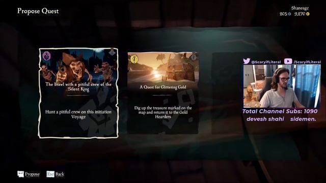 A Quest for Glittering Gold | Sea of Thieves pt 1 смотреть онлайн