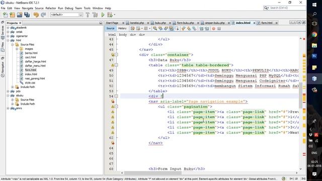 Membuat Paging Dengan Bootstrap 4 смотреть онлайн