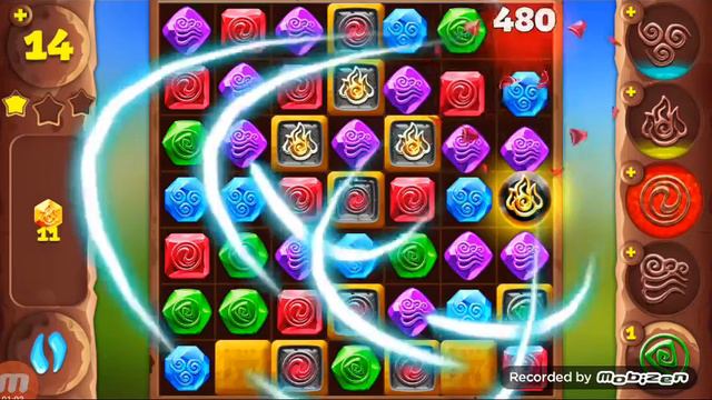 Планета самоцветов 687 уровень, Gemmy Lands Level 687.