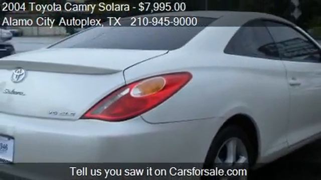 2004 Toyota Camry Solara SLE - for sale in Universal City, T смотреть онлайн