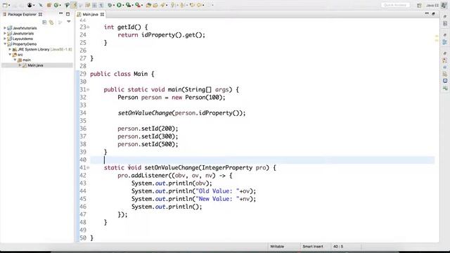 JavaFX Tutorials part 014 property 2 смотреть онлайн