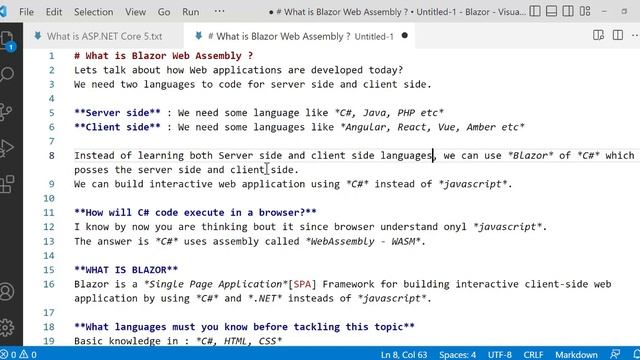 ASP.NET Core Blazor DataGrid Component - 2 - What is Blazor Web Assembly. смотреть онлайн