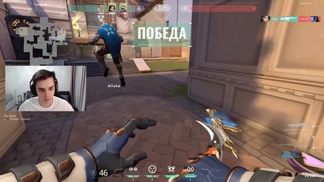 СЫГРАЛ С ТЕМ ЧТО ВЫПАЛО В НОЧНОМ РЫНКЕ // Валорант смотреть онлайн