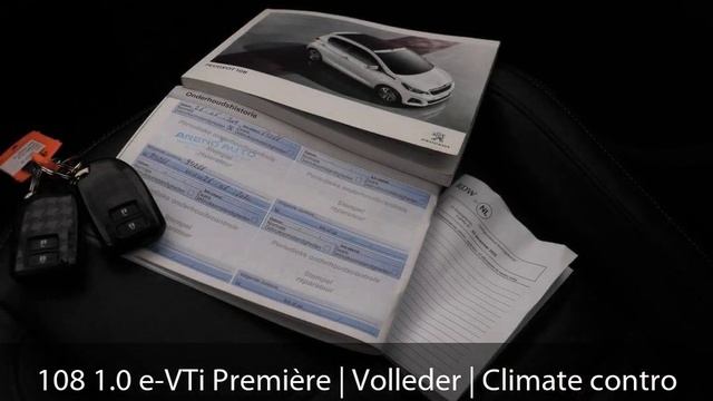 Peugeot 108 1.0 e-VTi Première | Volleder | Climate control | Keyless | Camera | Stoelverwarming | смотреть онлайн