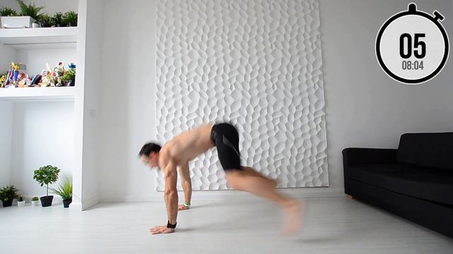 Лучшая круговая ВИИТ тренировка без дополнительного оборудования! смотреть онлайн